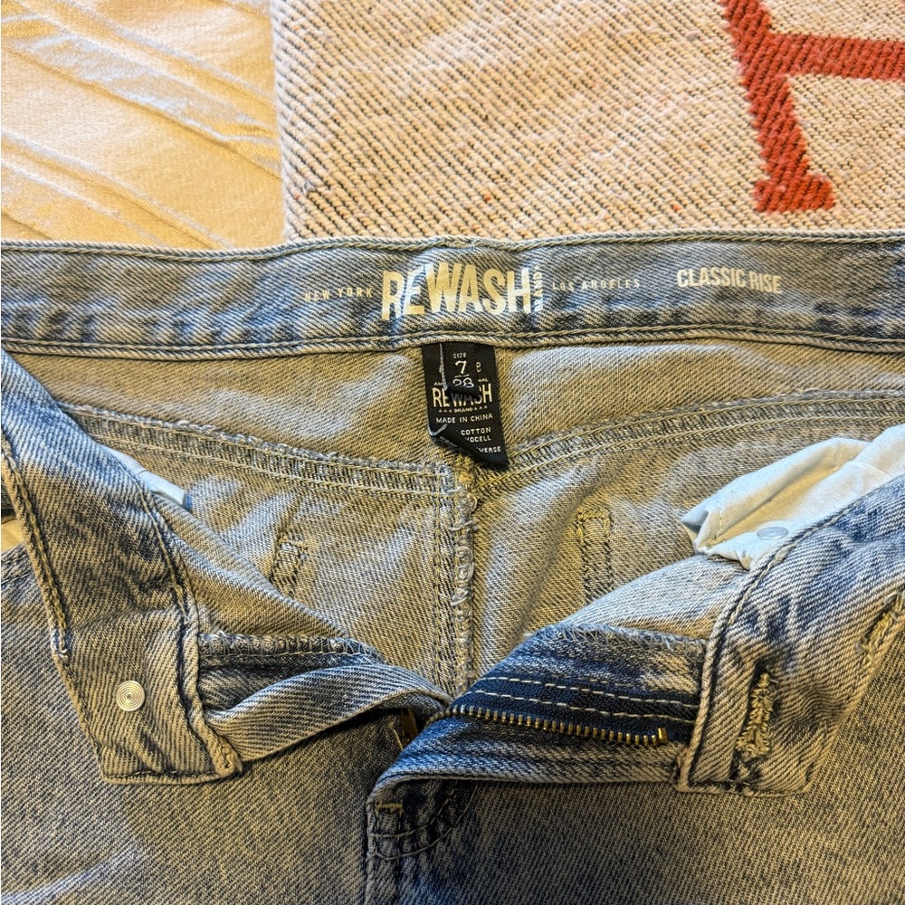 Rewash womens Relaxed Fit Light Blue Jeans